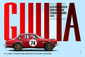 Alfa Romeo Giulia 2000 GT Veloce by Theodor Decker