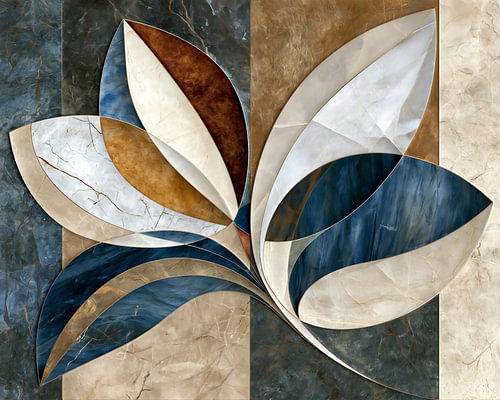 Lotus Flower Marble