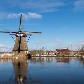 Kinderdijk windmill by Petra Bos
