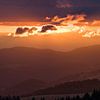 Coucher de soleil orageux | Forêt-Noire | Allemagne sur Marianne Twijnstra