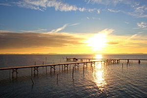 Morgens am Steg