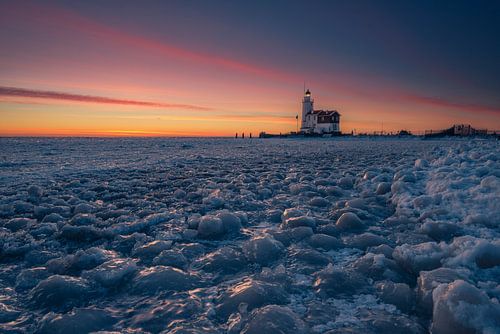 Cheval d'hiver de Marken