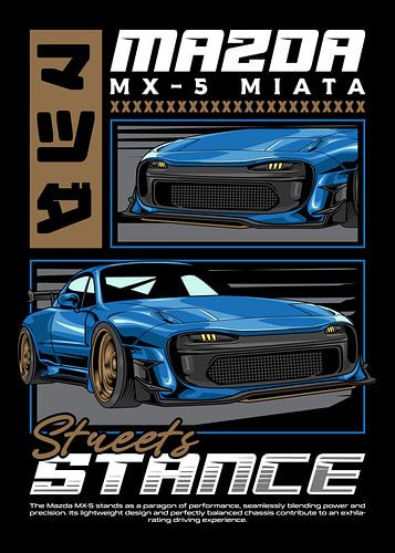 Mazda Miata MX-5 JDM Car