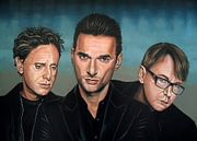 Depeche Mode schilderij van Paul Meijering thumbnail