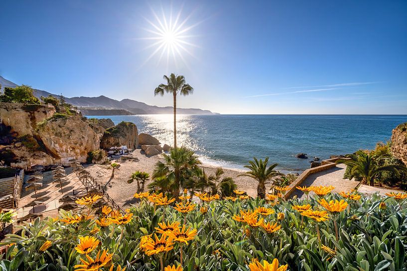 Beach on the Costa del Sol by Voss photography