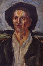 Nadežda Petrović – Bavarian man with a hat, 1900 by Atelier Liesjes