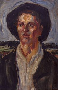 Nadežda Petrović – Bayerischer Mann mit Hut, 1900