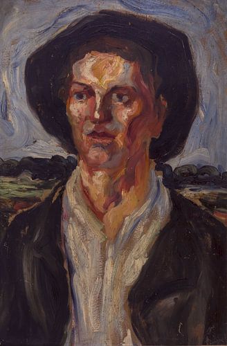 Nadežda Petrović – Bavarian man with a hat, 1900 by Atelier Liesjes