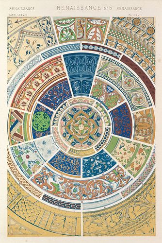 Motifs de la Renaissance italienne, Owen Jones