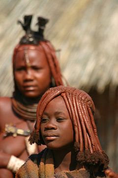 Himba meisjes van Antwan Janssen