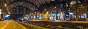 Panorama des Haarlemer Bahnhofs