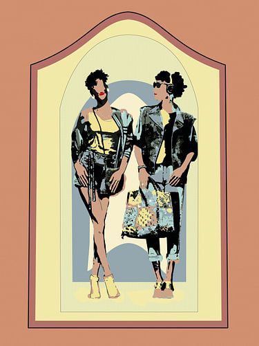 Shopping ladies