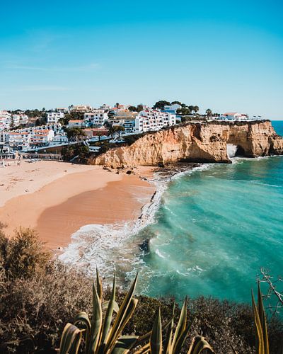 Portugees dorpje aan de kust