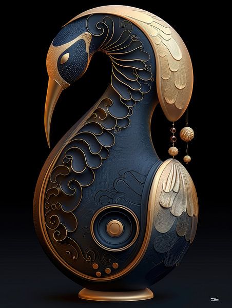 sculpture from animal and man by Gelissen Artworks