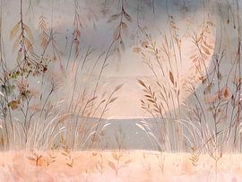 Prairie scandinave Fantaisie Abstraction sur Mad Dog Art