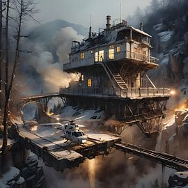 the fortress in the gorge by Nick Wendt