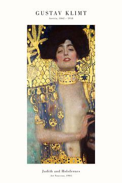 Gustav Klimt - Judith en Holofernes van Old Masters
