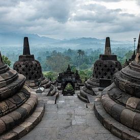 Borobudur Indonésie sur Frank  Derks