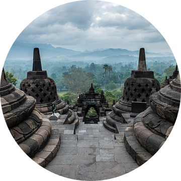 Borobudur Indonesië van Frank  Derks