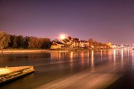 Uitzicht op de maan van Regensburg van Roith Fotografie thumbnail