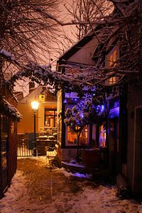 Le quartier Schnoor en hiver, Brême