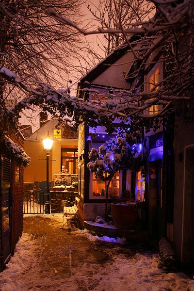 Schnoorviertel im Winter, Bremen von Torsten Krüger