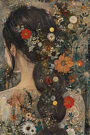 Vrouw 1325 | Schilderij | Impressionisme van Blikvanger Schilderijen