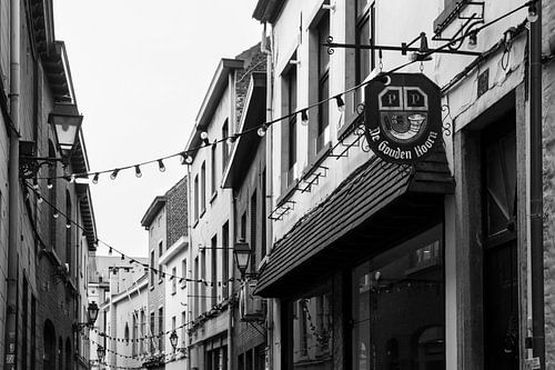 Historic Hoornstraat Halle Black and White by Imladris Images