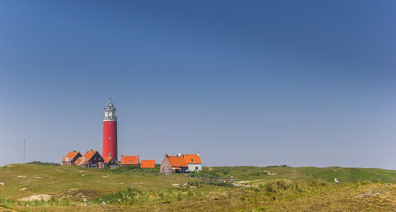 Leuchtturm in den Dünen von Texel von Marc Venema