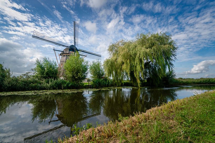 Oostzijdse molen aan het Gein van Arno van der Poel