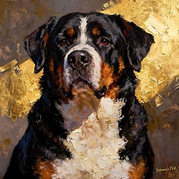 Greater Swiss Mountain dog