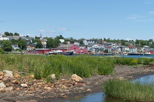 Blick auf Lunenburg in Nova Scotia/Kanada