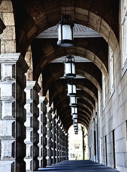 Mülheim Couloir de l'hôtel de ville par Edgar Schermaul