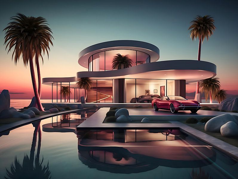 Vintage Los Angeles par PixelPrestige