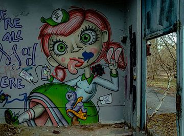 Lost Place Urbex Graffiti by Johnny Flash