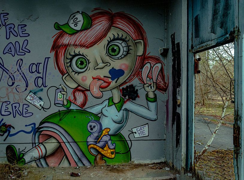 Graffiti Lost Place Urbex par Johnny Flash