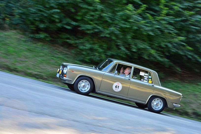 Lancia Fulvia Berlina on the mountain - Eggberg Klassik 2019 by Ingo Laue