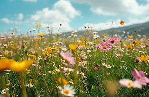 Wildblumen in der Natur