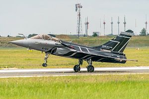 Landing van het Rafale Solo Display Team 2022.
