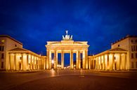 Brandenburger Tor vor Sonnenaufgang von Melanie Viola Miniaturansicht