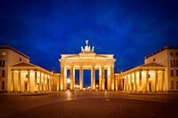 Brandenburg Gate before Sunrise