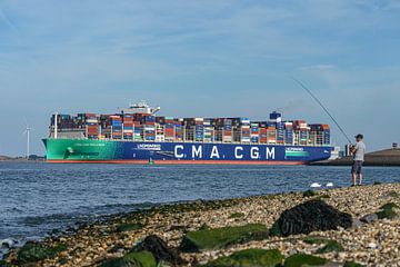 CMA CGM containerschip "Trocadero".