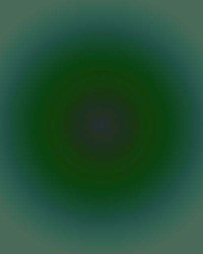 Retro jaren 70 neon kunst. Abstract verloop in groen en blauw