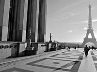 Trocadero Eiffel tower Paris