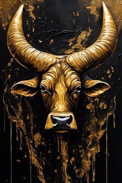 Golden bull by NTRL-S