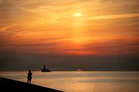 sunset den helder