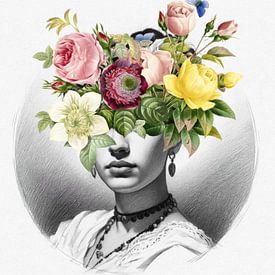 Frida - a Spring Collage von Marja van den Hurk
