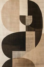 Weiche abstrakte Formen von Moderne Kollektion