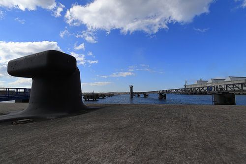 Rust in de haven van Wismar