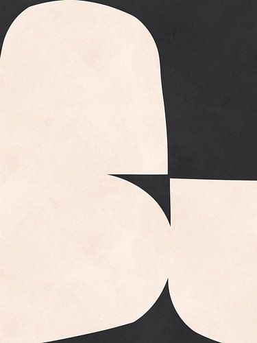 Zwarte expressieve vormen 3